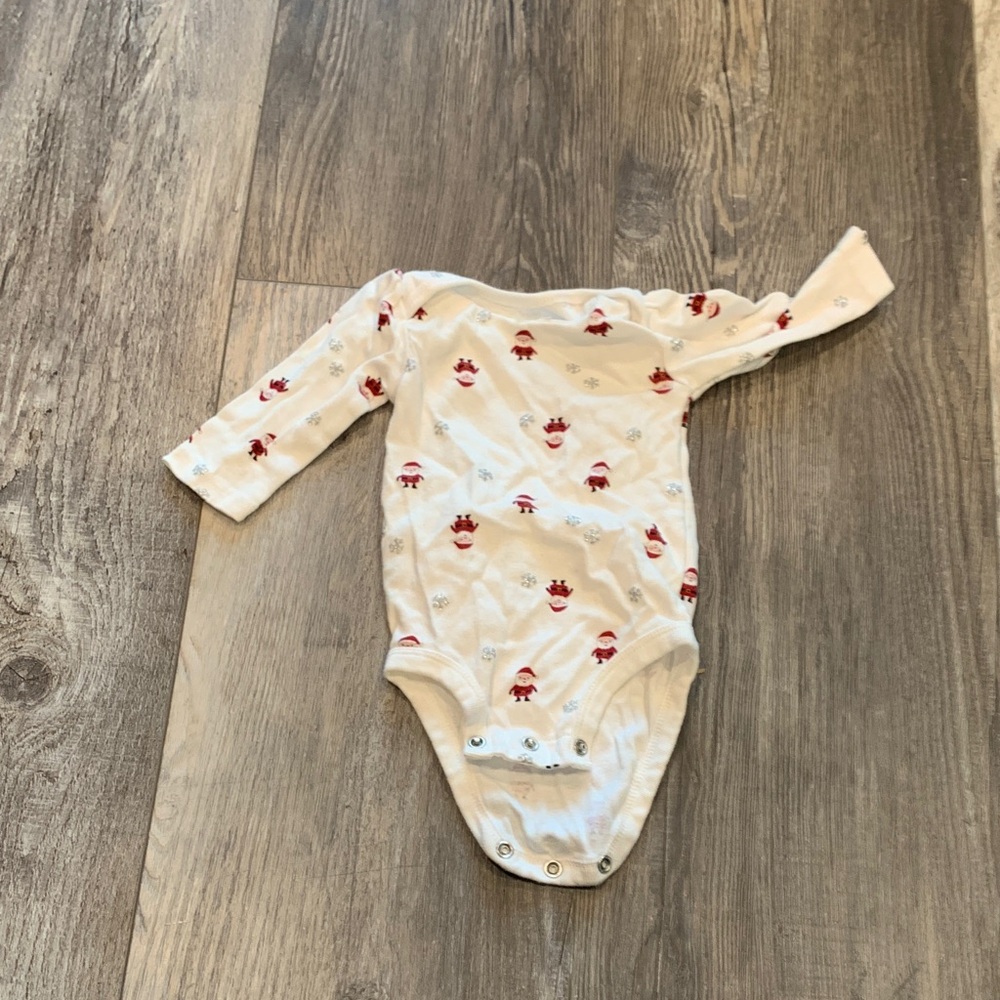 Child of Mine Adorable White and Red Kids One Piece